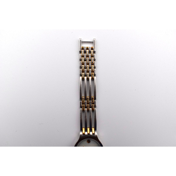 Movado Women's Two-Tone Esperanza Mother of Pearl Face Classic Museum 84 A1 1821 - Picture 9 of 9